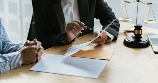 consulting with a lawyer on federal crime allegations